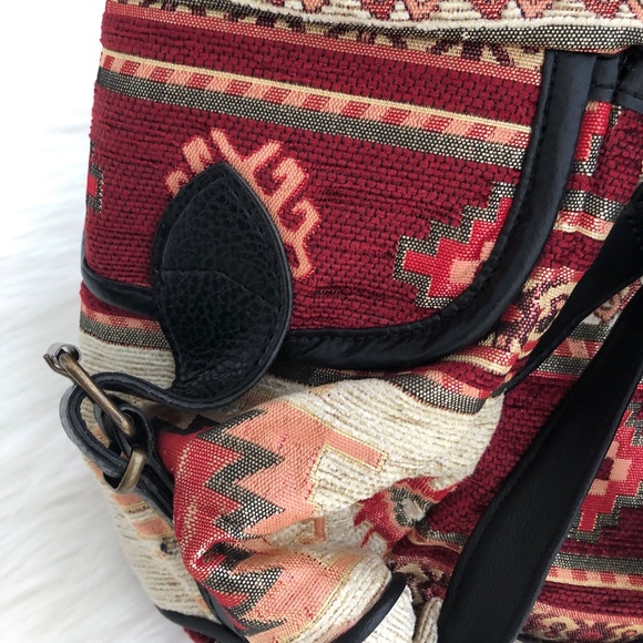 Beautiful Boho Chic Turkish Tapestry Backpack - Picture 6 of 7